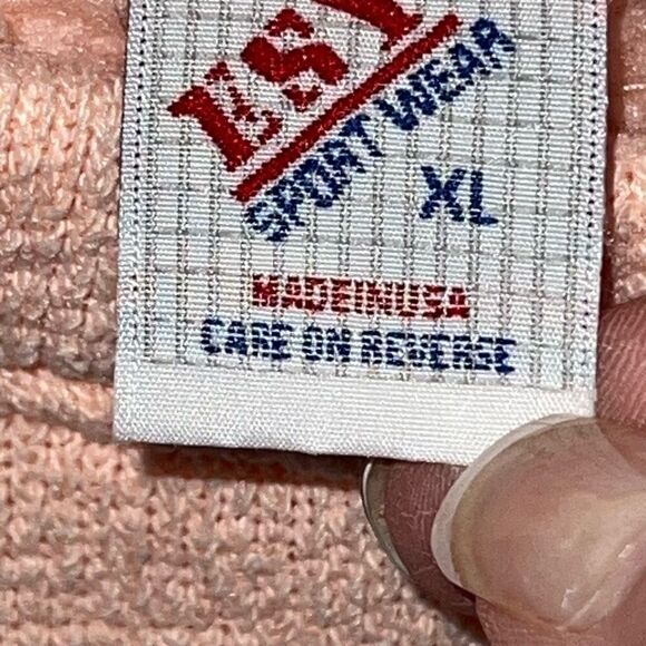 ESY New Orleans French Quarter Sweater Women’s Size XLarge Pink Long Sleeve - Picture 7 of 9